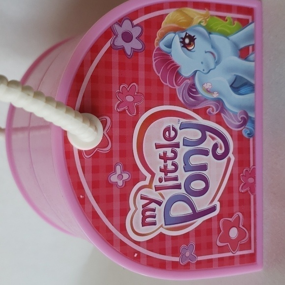 My Little Pony Hard Case Toy Carrier With Horse Plastic 2004 Hasbro Decc Pac - Picture 2 of 16